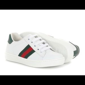 Gucci Children's Ace leather sneaker